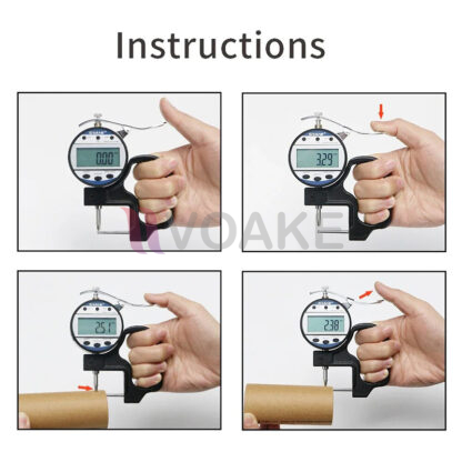 เครื่องวัดความหนา SHAHE 5321-10 Thickness Gauge - Image 4