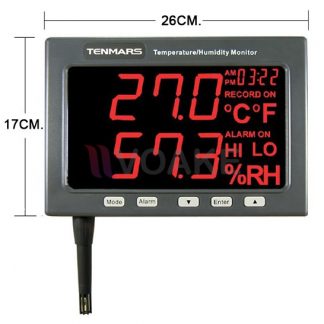 Tenmars TM-185 เครื่องวัดอุณหภูมิและความชื้น