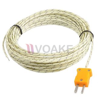 เทอร์โมคัปเปิล Type K  Cable Length 10 เมตร 250°C