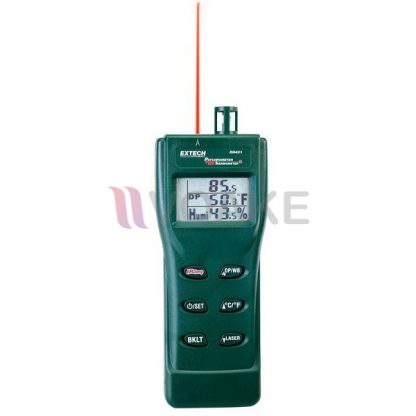 เครื่องวัดอุณหภูมิอินฟราเรดและความชื้น Extech RH401