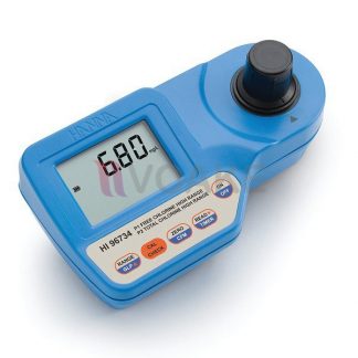 เครื่องวัดคลอรีน Hanna HI96734 Free และ Total Chlorine High Range