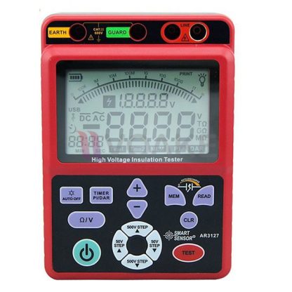 เครื่องวัดความเป็นฉนวน Smart Sensor AR3127 Insulation Tester (1TΩ)