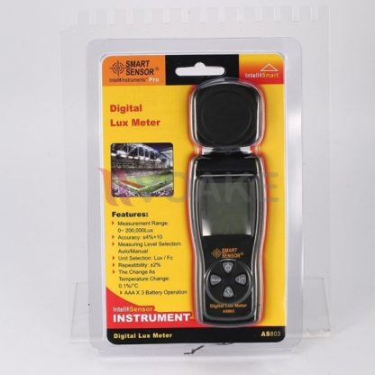 เครื่องวัดแสง Smart Sensor AS803 Lux Meter - Image 2