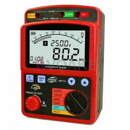 BENETECH GM3123 เครื่องวัดความเป็นฉนวน (99.9GΩ)
