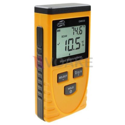 BENETECH GM630 เครื่องวัดความชื้นวัสดุแบบไม่ทำลายพื้นผิว