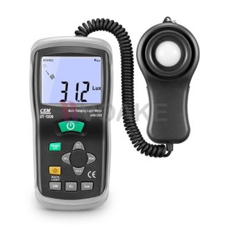 CEM DT-1309 เครื่องวัดแสงพร้อมซอฟต์แวร์ Light Meter