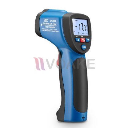 CEM DT-8835 เครื่องวัดอุณหภูมิแบบอินฟราเรดพร้อมเทอร์โมคัปเปิล Type K