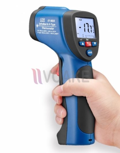 CEM DT-8835 เครื่องวัดอุณหภูมิแบบอินฟราเรดพร้อมเทอร์โมคัปเปิล Type K - Image 3