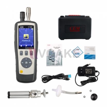 เครื่องวัดฝุ่นละอองในอากาศ CEM DT-9880 Portable Particle Counter - Image 4