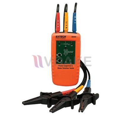 Extech 480403 เครื่องวัดลําดับเฟสมอเตอร์