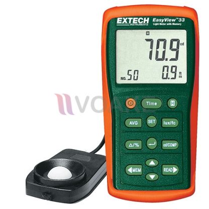 Extech EA33 เครื่องวัดแสง (999,900Lux)