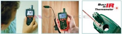 Extech MO297 เครื่องวัดความชื้น Psychrometer+IR และบลูทูธ - Image 3