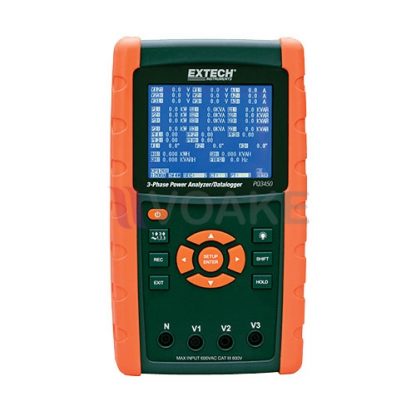 Extech PQ3450 เครื่องวิเคราะห์คุณภาพไฟฟ้า 3 เฟส+Datalogger