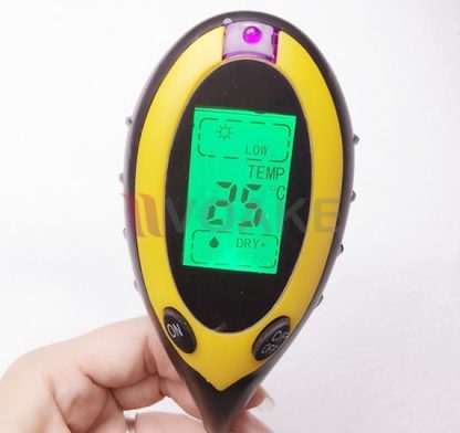 KCB-300 เครื่องวัดความชื้นในดิน pH อุณหภูมิ Sunlight (4 in 1) - Image 4