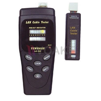 Tenmars LC-90 เครื่องทดสอบสายแลน Lan Cable Tester