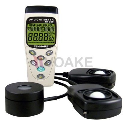 Tenmars TM-208 เครื่องวัดแสง+Solar+UVA