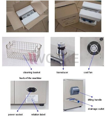 Ultrasonic Cleaner VGT-1990QT 9 ลิตร - Image 3