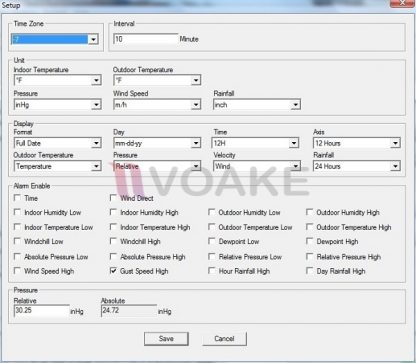 Weatherwise เครื่องวัดสภาพอากาศ Wireless+Solar Power - Image 6