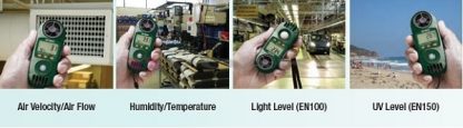 Extech EN150 เครื่องวัดสภาพแวดล้อม (แบบ 11 in 1) - Image 2