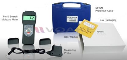 เครื่องวัดความชื้น คอนกรีต ไม้ LANDTEK MC-7825PS - Image 2