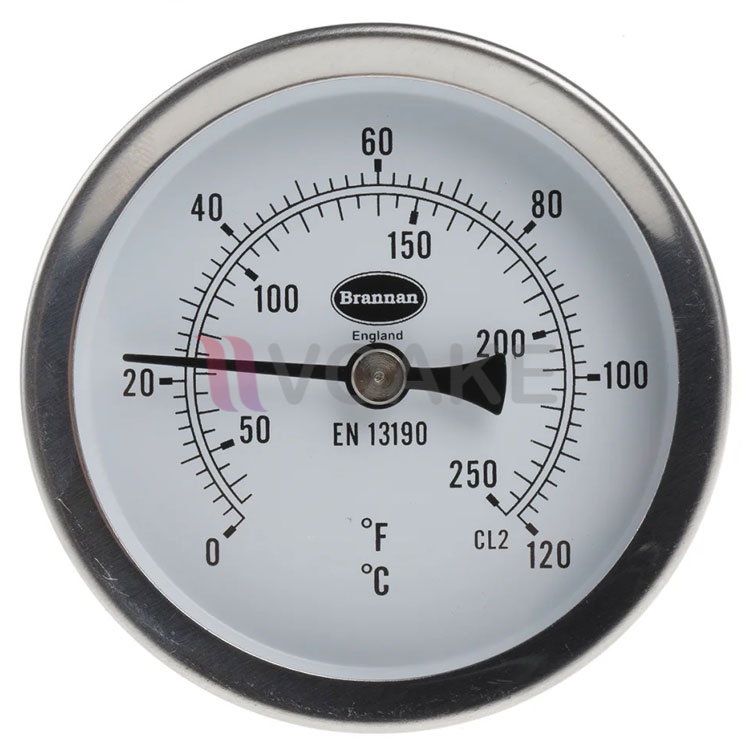 เทอร์โมมิเตอร์แบบมีแม่เหล็กด้านหลัง Magnetic Dial Thermometer