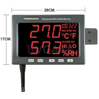 เครื่องวัดอุณหภูมิและความชื้น Tenmars TM-185D Datalogger
