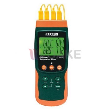 Data Logger Extech SDL200 เครื่องบันทึกอุณหภูมิแบบ 4 Channel