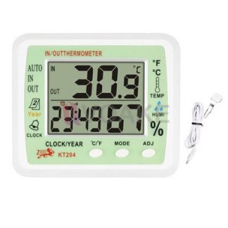 เครื่องวัดอุณหภูมิและความชื้น KT-204 Indoor และ Outdoor