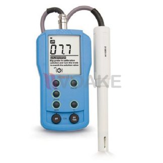 เครื่องวัดค่า pH, EC, TDS,°C แบบพกพา Hanna HI9812-51