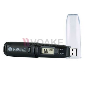 เครื่องบันทึกอุณหภูมิและความชื้น Lascar EL-USB-2-LCD