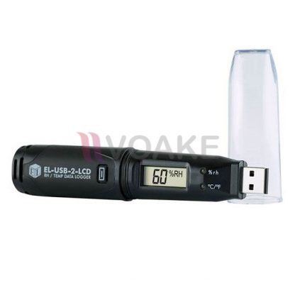 เครื่องบันทึกอุณหภูมิและความชื้น Lascar EL-USB-2-LCD