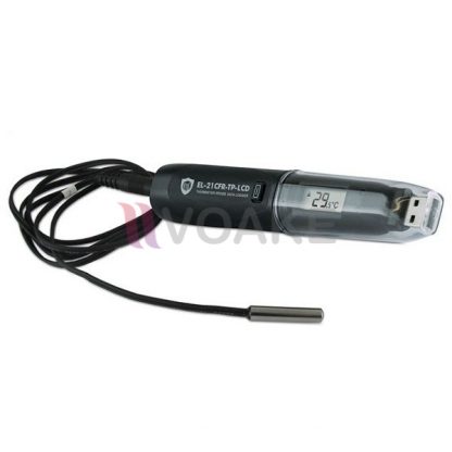 เครื่องบันทึกอุณหภูมิความแม่นยำสูง Lascar EL-21CFR-TP-LCD+