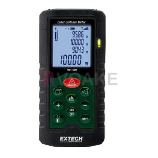 เครื่องวัดระยะเลเซอร์ Extech DT100M (100 เมตร)