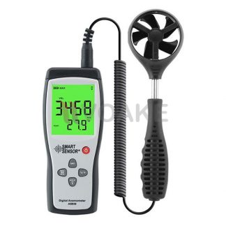 เครื่องวัดความเร็วลม Smart Sensor AS836 Vane Anemometer