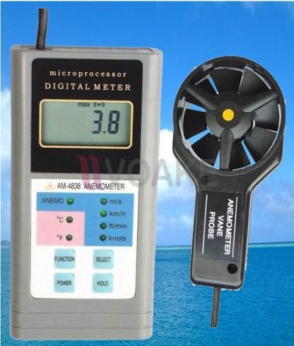 เครื่องมือวัดความเร็วลม LANDTEK AM-4838 Anemometer - Image 2