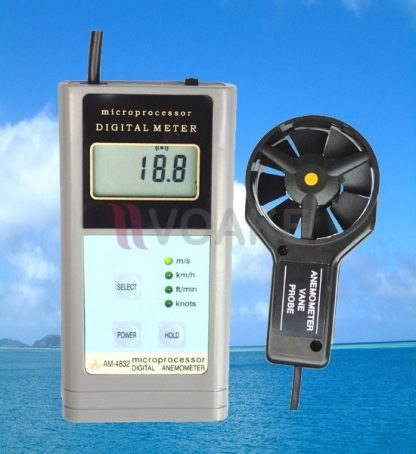 เครื่องวัดความเร็วลม AM-4832 Anemometer - Image 2
