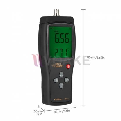 pH Meter แบบพกพา Smart Sensor AS218 พีเอชมิเตอร์ - Image 3