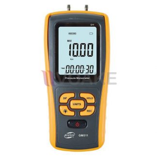 BENETECH GM511 เครื่องวัดความดัน Manometer