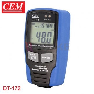 Data Logger เครื่องบันทึกอุณหภูมิ/ความชื้น CEM รุ่น DT-172