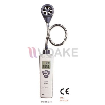 CEM DT-318 เครื่องวัดความเร็วลมแบบคอยาว 40 เซนติเมตร