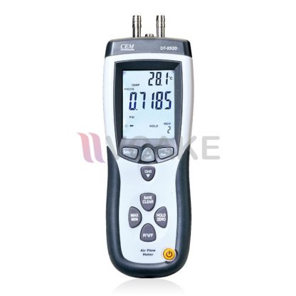 CEM DT-8920 เครื่องวัดความเร็วลมและมาโนมิเตอร์ Pressure and Flow Meter - Image 4