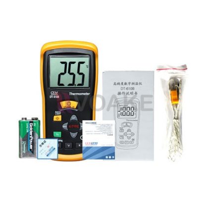 CEM DT-610B เทอร์โมมิเตอร์แบบเทอร์โมคัปเปิล Thermocouple Thermometer - Image 3
