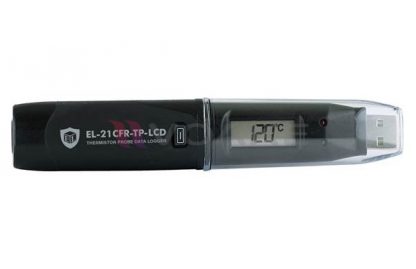 เครื่องบันทึกอุณหภูมิความแม่นยำสูง Lascar EL-21CFR-TP-LCD+ - Image 2