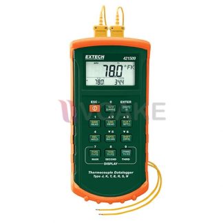 Extech 421509 เครื่องบันทึกอุณหภูมิแบบ 2 แชนแนล