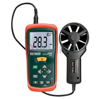 เครื่องวัดความเร็วลม/CFM, CMM/อุณหภูมิ Extech AN100