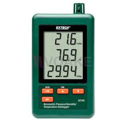 Extech SD700 เครื่องบันทึกอุณหภูมิและความชื้น+Barometric Pressure