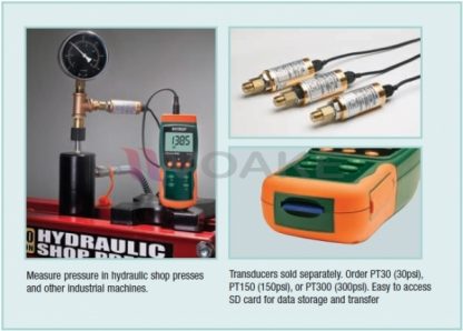 Extech SDL700 เครื่องมือวัดความดันลม+Data Logger - Image 2