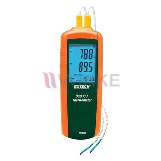 Extech TM300 เทอร์โมมิเตอร์แบบ 2 แชนแนล