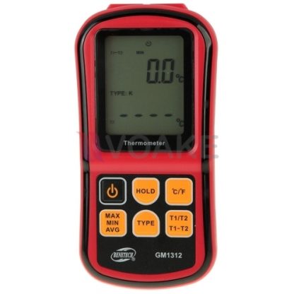 BENETECH GM1312 Thermocouple เทอร์โมมิเตอร์ 2 แชนแนล - Image 2