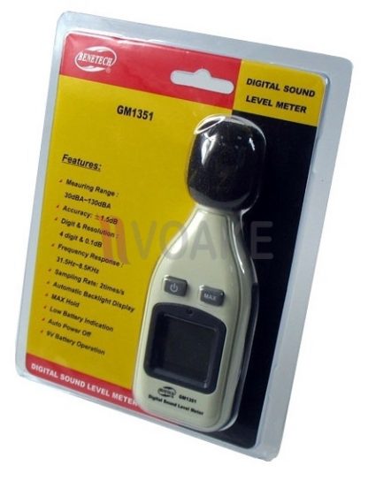 เครื่องวัดเสียง BENETECH GM1351 Sound Level Meter - Image 4